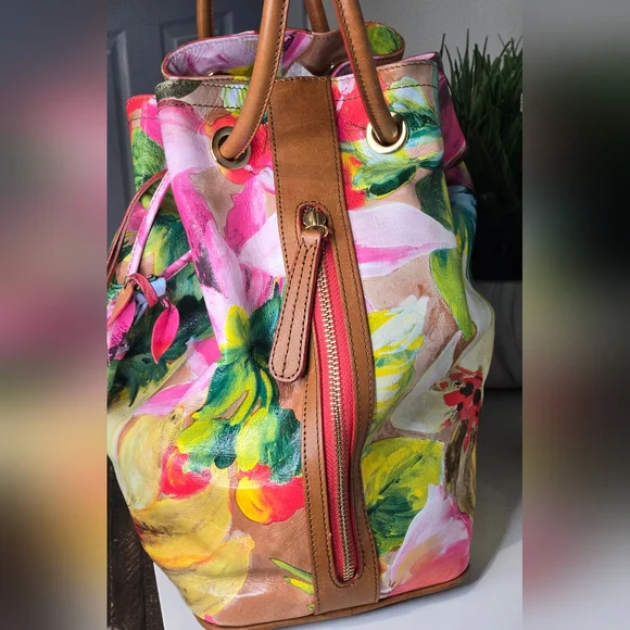 Brahmin Trina Bucket Bag Limited Edition - Picture 7 of 13